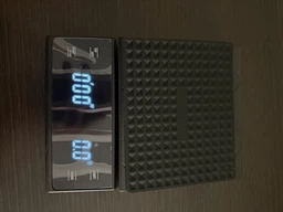 Электронные весы с таймером 0.1–5000 г, сенсорные, LCD-дисплей, функция TARE + силиконовый коврик фото от покупателей 5
