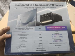 Зарядна станція EcoFlow RIVER 3 Plus / 600 Вт / 286 Вт⋅год / LiFePO4 (EF_RIVER3Plus)