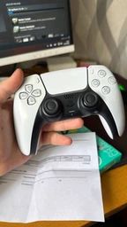 Геймпад Беспроводной Sony PlayStation 5 DualSense White Б/У