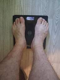 Смарт-весы, умные напольные весы Domotec Smart Scale 2, электронные, фитнес, Bluetooth, 180 кг, белые фото от покупателей 2