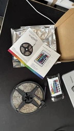 Розумна світлодіодна стрічка RZTK Smart RGB LED BT USB 5м + пульт фото від покупців 1