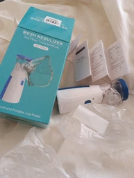 Портативный ультразвуковой ингалятор небулайзер Mesh Nebulizer для детей и взрослых, ручной для дыхательной терапии