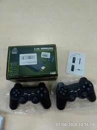 Портативная игровая консоль Data Frog Y3 Lite Приставка на 10000 игр + 2 шт беспроводного контроллера 64Гб фото от покупателей 2