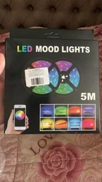 Умная светодиодная Smart LED лента RGB 5050 с Bluetooth приложением комплект 5 метров водостойкая от USB многоцветная самоклеющаяся блютуз диодная лед гирлянда ргб с пультом 5 вольт для подсветки и освещения фото от покупателей 2