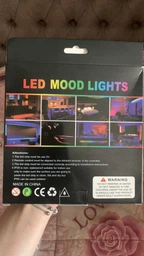 Умная светодиодная Smart LED лента RGB 5050 с Bluetooth приложением комплект 5 метров водостойкая от USB многоцветная самоклеющаяся блютуз диодная лед гирлянда ргб с пультом 5 вольт для подсветки и освещения фото от покупателей 1
