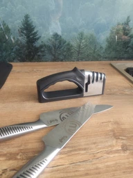 Точилка для ножів і ножниць 4в1 універсальна 4 Stage Knife Sharpener фото від покупців 1