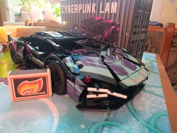 Конструктор машина ламборджини техник машинка Lamborghini Sian FK937 на 1314 деталей в масштабе авто 1:14 машинка ламборгини Киберпанк фото от покупателей 6