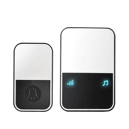 Звонок беспроводной уличный с подсветкой и 38 мелодиями дальность 300 м IP44 Smart Wireless Doorbell на батарейках черный (Model U500-WW) фото от покупателей 3