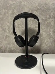Подставка для наушников New Bee NB-Z4 с беспроводной зарядкой настольный держатель White