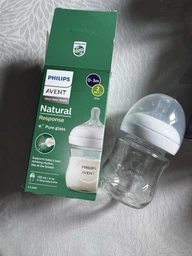 Скляна пляшечка для годування Philips AVENT Natural Повільний потік 120 мл SCY930/01 (8710103990758) фото від покупців 1