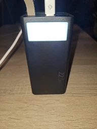 Повербанк 20000 mah 22.5W Super Fast Charge 10192 з LED дисплеєм і швидкою зарядкою PD/QC 3 порта powerbank павербанк для телефона apple айфона iphone самсунг samsung роутера планшета універсальний з ліхтариком фото от покупателей 7