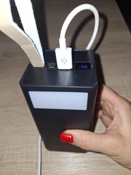 Повербанк 20000 mah 22.5W Super Fast Charge 10192 з LED дисплеєм і швидкою зарядкою PD/QC 3 порта powerbank павербанк для телефона apple айфона iphone самсунг samsung роутера планшета універсальний з ліхтариком фото от покупателей 6