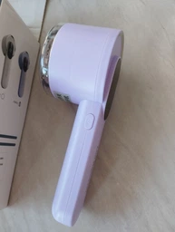 Машинка для удаления катышек Lint Remover 5 Вт, электрическая (фиолетовая) фото от покупателей 5