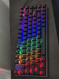 Клавиатура беспроводная Hator Icefall Mecha 75 Rainbow Led Wireless/Bluetooth/USB Black (HTK275UA)
