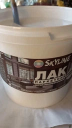 Паркетний лак для підлоги акрил-поліуретановий напівматовий SkyLine 10 л (hoz0010869)