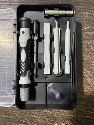 Викрутки набір 115в1 універсальний JoyPro Precision Screwdriver прецизійна викрутка зі змінними бітами набором на 115 міні інструментів маленьких викруток + зірочка для ремонту ноутбука телефонів окулярів годинників точних професійних робіт фото від покупців 2