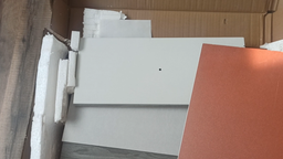 Тумба приліжкова з шухлядами 44×40×30 см, компактна підлогова тумбочка в спальню для зберігання речей, книг і дрібниць з 2 висувними ящиками для дому, дитячої та вітальні, ламінована ДСП Біла, STLMD-76-White фото від покупців 2
