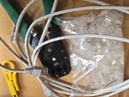 Набор сетевика Обжимка, тестер SviLand, 100 rj45 коннектор, стриппер