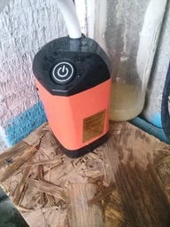 Душ портативний туристичний акумуляторний 6000 mAh з насосом похідний польовий переносний для кемпінгу, походів фото від покупців 1