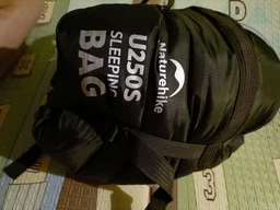 Спальный мешок Naturehike з капюшоном U250S NH20MSD07 (0°C) лівий, темно-зелений (6927595764305-L)