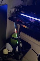 Универсальный пантограф для микрофона с держателем для смартфона OfficePro RGB Black (SA730B) фото от покупателей 1