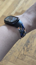 Ремінець тканинний Braided Mono Loop MRK для фітнес браслета Xiaomi Mi Band 8/9, розмір (L) 170mm Rainbow (mrk3978)