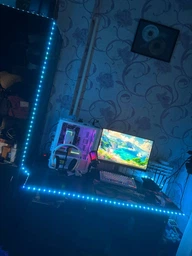 Умная светодиодная Smart LED лента RGB 5050 с Bluetooth приложением комплект 5 метров водостойкая от USB многоцветная самоклеющаяся блютуз диодная лед гирлянда ргб с пультом 5 вольт для подсветки и освещения