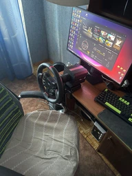 Руль и педали PXN VD6 Bundle for PC, 19кн., подв. педали, руль WAS 280мм (PXN-VD6 Bundle EU) фото от покупателей 3