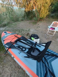 Доска SUP надувная Rebel Active RBA 4507 Голубая (5901890111300) фото от покупателей 2