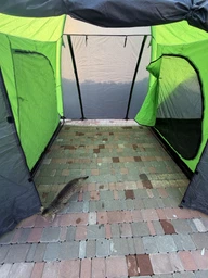 Палатка Nils Camp Highland кемпинговая NC6031 Blue-Light Grey (5908261680700)