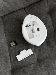Бездротова оптична комп'ютерна USB миша "Hamster" 2.4G і DPI 1200, сіра (87075959) фото від покупців 1
