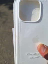 Чохол Silicone Case Full for iPhone 16 Pro Max White