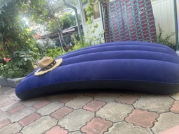 Надувной матрас Intex 64757-1 с насосом и подушкой 191 х 99 х 25 см Одноместный фото от покупателей 3