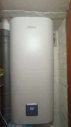 Бойлер Swan SFB-80w1 плаский slim 80л з WIFI і сухим ТЕНом 2кВт