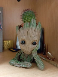 Цветочный Горшок Грут Groot для цветов и канцелярии PGXT (FBAX04) фото от покупателей 1