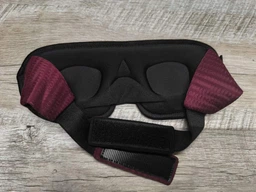 Маска для сна 3D и медитации дышащая повязка breath Brillix на глаза из материала дышащего серая сон маски повязки (AFT-Grey) + Беруши в подарок фото от покупателей 1