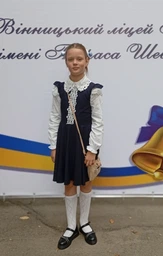 Подростковое летнее платье для девочки Ласточка 22_2406 146 см Темно-синее (ROZ6400148987)