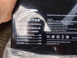 Аккумуляторная батарея Ritar LiFePo4 12.8V 100Ah MINI (DS283111)