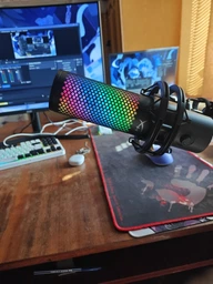 Мікрофон для ПК/ для стрімінгу, подкастів HyperX QuadCast 2 S Black RGB (9A273AA)