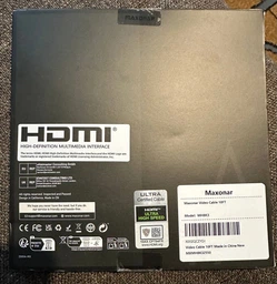 Кабель Maxonar HDMI 2.1 [Certified Ultra High Speed HDMI] 48Gbps 8K@60Hz, 4K@120Hz 3м grey (MH8K3)