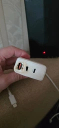 Зарядний пристрій RZTK GaN2 100W USB-A (QC4.0) 2xUSB-C (PD3.0) + кабель USB-C 100W White
