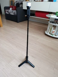 Монопод-штатив Q12S Selfie Stick Magic snapshot с подсветкой и Bluetooth кнопкой Трипод Селфи-палка Черный фото от покупателей 2