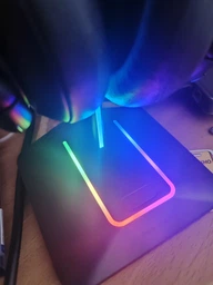 Подставка для игровых наушников New Bee Z8 с RGB подсветкой Black фото от покупателей 2