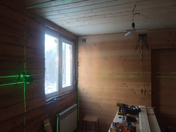 Лазерный уровень - Нивелир профессиональный 4D ‒ 16 линий + Усиленный штатив, 2 АКБ и кейс | Полный комплект фото от покупателей 2