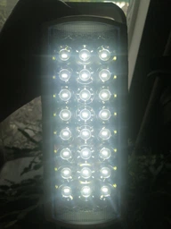 Ліхтар переносний світлодіодний з повербанком Alfarid 24 LED Чорний фото від покупців 1