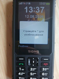 Мобильный телефон Sigma mobile X-treme PM68 Black (4827798686911)
