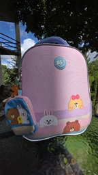 Рюкзак школьный каркасный ортопедический для первоклассника Yes Line Friends H-100, для девочек, розовый (559549)