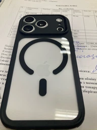 Чехол ESR Classic Hybrid Magnetic Case (Camera Control) Clear Black для iPhone 17 Pro (1A86300301) фото от покупателей 1