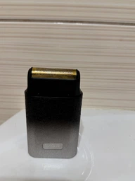 Шейвер для гоління Електробритва чоловіча VGR GRAPHITE SHAVER Бритва для гоління електрична, тример для бороди, тример для гоління 5 Вт фото від покупців 1