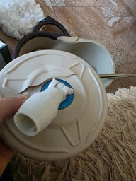 Швабра круглая с ведром и отжимом SPEED 8 Clean Expert LY-911 комплект для мытья пола Бирюзовый